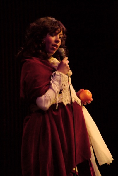 Bridget as King Charles II