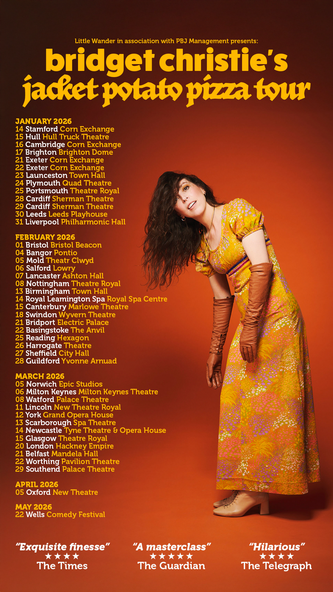 Jacket Potato Pizza Tour starts this week